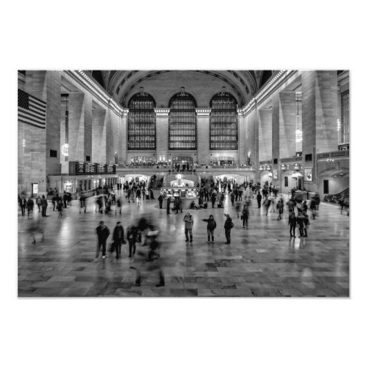 New York City Grand Central Station Foto Print (Vorne)