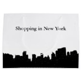 New York City Große Geschenktüte (Vorderseite)