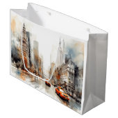 New York City Große Geschenktüte (Vorderseite Schrägansicht)