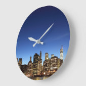 New York City Große Wanduhr (Winkel)
