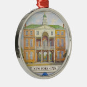 New York City Hall 1765 Ornament Aus Metall (Rechts)