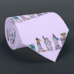 New York City Hanukkah NYC Chanukah Lila Holiday Krawatte<br><div class="desc">Eine originelle Brien-and-Tinte-Illustration verschiedener New Yorker Sehenswürdigkeiten,  die für die Urlaubssaison "gekleidet" sind. Perfekt für Hanukkah! Sehen Sie nicht,  wonach Sie suchen? Brauchen Sie Hilfe bei der Anpassung? Kontaktieren Sie diesen Designer,  um etwas für Sie kreiert zu haben.</div>