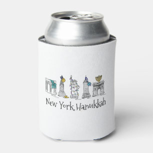 New York City Hanukkah NYC Jüdischer Holiday Chanu Dosenkühler