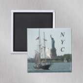New York City Harbor Foto Magnet
