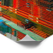 New York City "Hell's Kitchen District Street" Poster (Ecke)