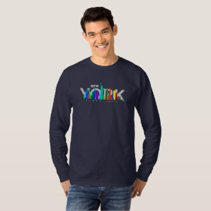 New York City   Herren Langarm T-Shirt