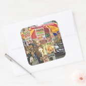 New York City Hot Dog Stand Foto Sticker (Umschlag)
