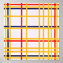 New York City I | Piet Mondrian | Poster