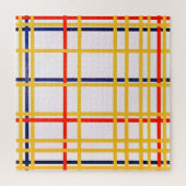 New York City I | Piet Mondrian | Puzzle (Vertikal)