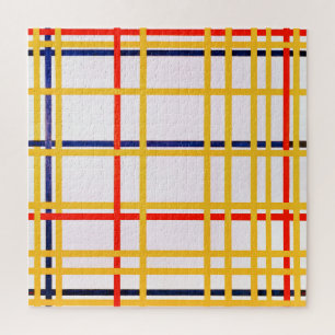 New York City I Piet Mondrian Puzzle