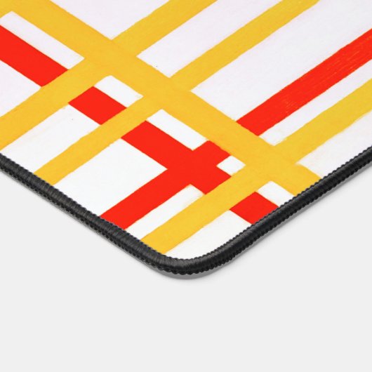 New York City I | Piet Mondrian | Schreibtischunterlage (Ecke)