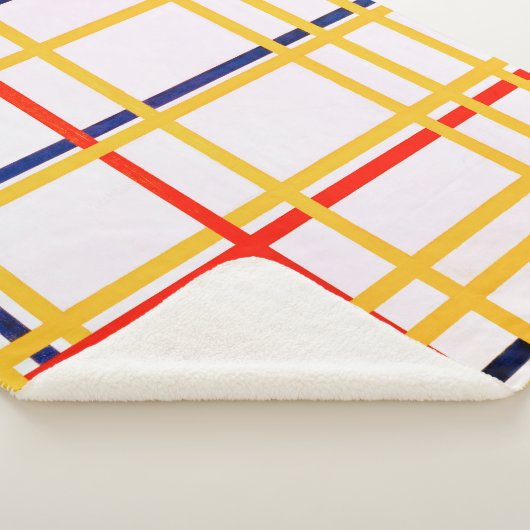 New York City I | Piet Mondrian | Sherpadecke (3/4)