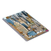 New York City Illustration Notizblock (Rechte Seite)