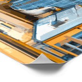 New York City Illustration Poster (Ecke)