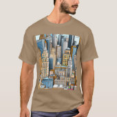 New York City Illustration T-Shirt (Vorderseite)