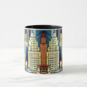 New York City Illustration Tasse (Zentrum)