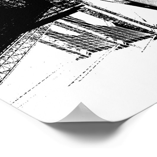 New York City in Graffiti Poster (Ecke)