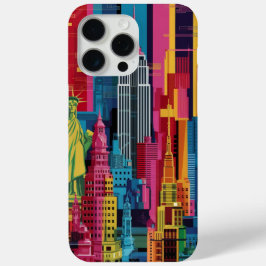 New York City in Kobras lebhaftem iPhone Case