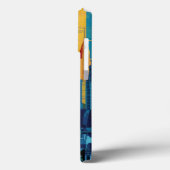 New York City in Kobras lebhaftem iPhone Case (Rückseite / Links)