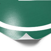 New York City Interstate Highway Freeway Road Sign Fotodruck (Ecke)