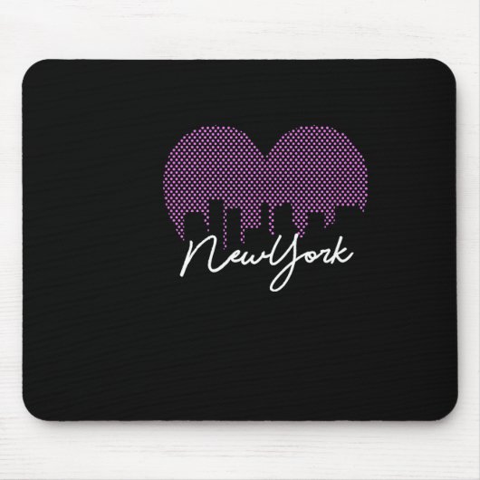 New York City Is My Valentine Mousepad (Vorne)