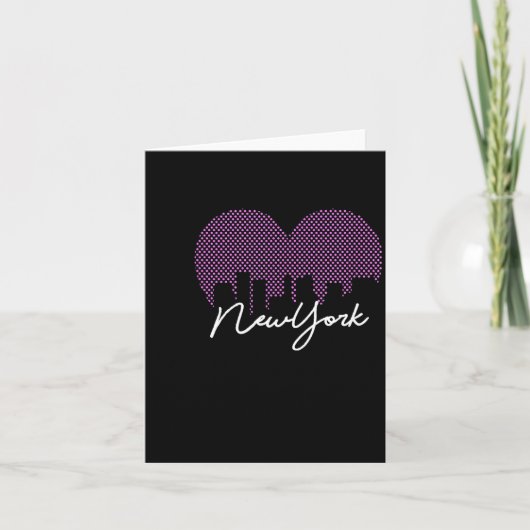 New York City ist mein Valentine Karte (Vorderseite)