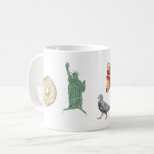 New York City Kaffeetasse (Vorderseite Links)