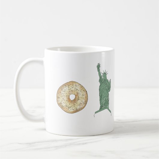 New York City Kaffeetasse (Links)