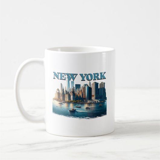 New York City Kaffeetasse (Links)