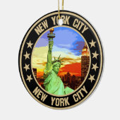 New York City Keramik Ornament (Links)
