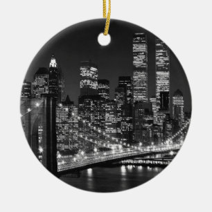 New York City Keramik Ornament