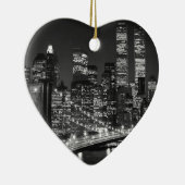 New York City Keramik Ornament (Rechts)