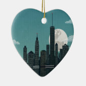 New York City Keramikornament (Rechts)