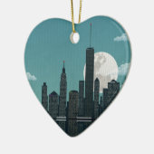 New York City Keramikornament (Links)