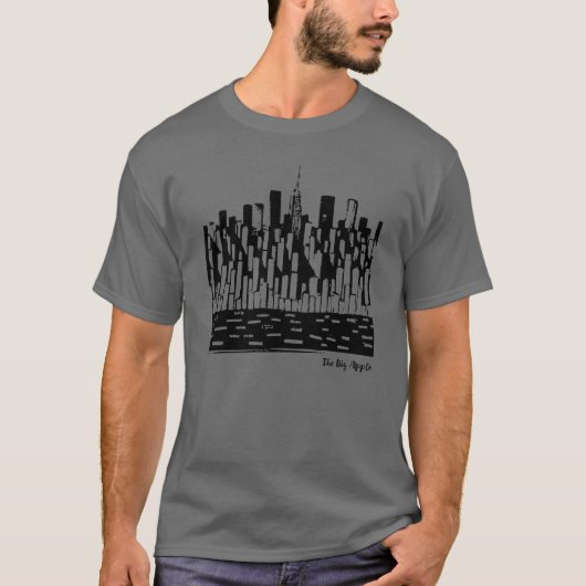 New York City künstlerische moderne Shirts (Vorderseite)