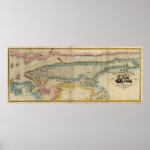 New York City & Landkreis Poster