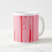 New York City Lebhaft pink Candy Dynamite Jumbo-Tasse (Vorderseite Rechts)