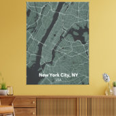 New York City Leinwanddruck (Insitu (Wohnzimmer))