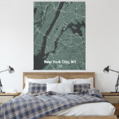 New York City Leinwanddruck (Insitu (Schlafzimmer))