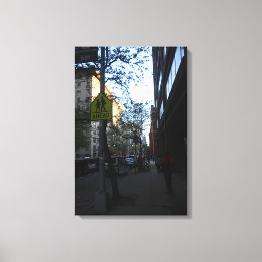 New York City Leinwanddruck (Vorderseite)