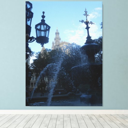 New York City Leinwanddruck (Insitu (Holzboden))