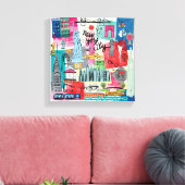 New York City Leinwanddruck (Insitu (Wohnzimmer))
