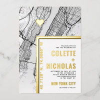 New York City Liebe Locator | Städtische Hochzeit