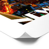 New York City Lights Poster (Ecke)