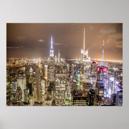 New York City Lights Poster