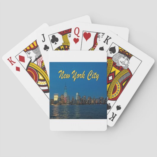New York City Lights Spielkarten (Rückseite)