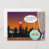 New York City Living Postkarte (Vorne/Hinten)