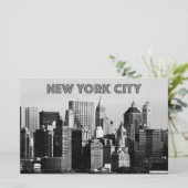 New York City Lower-Manhattan Pro Foto Briefpapier (Stehend Vorderseite)