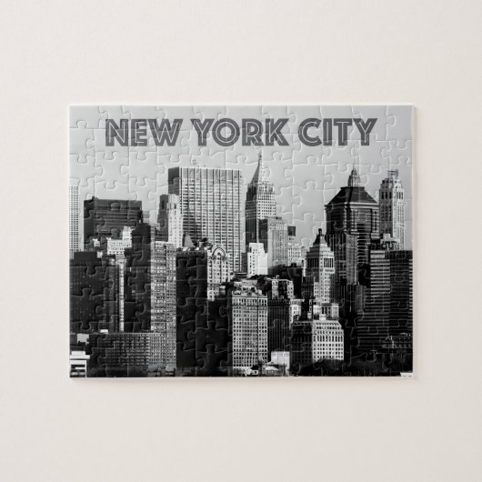 New York City Lower-Manhattan Pro Foto Puzzle (Horizontal)