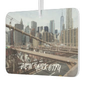 New York City Lower Manhattan Skyline Autolufterfrischer (Links)